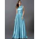 Charming Pleats Sleeveless Long Bridesmaid Dresses