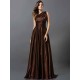 Charming Pleats Sleeveless Long Bridesmaid Dresses
