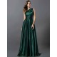 Charming Pleats Sleeveless Long Bridesmaid Dresses