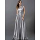 Charming Pleats Sleeveless Long Bridesmaid Dresses