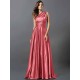Charming Pleats Sleeveless Long Bridesmaid Dresses