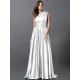 Charming Pleats Sleeveless Long Bridesmaid Dresses