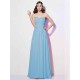 Gorgeous Sweetheart Sleeveless Long Pleats Chiffon Bridesmaid Dresses