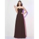 Gorgeous Sweetheart Sleeveless Long Pleats Chiffon Bridesmaid Dresses