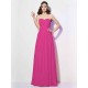 Gorgeous Sweetheart Sleeveless Long Pleats Chiffon Bridesmaid Dresses