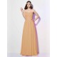 Gorgeous Sweetheart Sleeveless Long Pleats Chiffon Bridesmaid Dresses