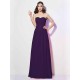 Gorgeous Sweetheart Sleeveless Long Pleats Chiffon Bridesmaid Dresses