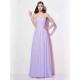 Gorgeous Sweetheart Sleeveless Long Pleats Chiffon Bridesmaid Dresses