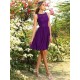 Modern Bateau Applique Sleeveless Short Chiffon Bridesmaid Dresses