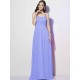 Charming Spaghetti Straps Sleeveless Pleats Long Chiffon Bridesmaid Dresses