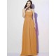 Charming Spaghetti Straps Sleeveless Pleats Long Chiffon Bridesmaid Dresses