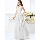 Charming Halter Pleats Sleeveless Long Chiffon Bridesmaid Dresses