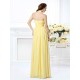Charming Halter Pleats Sleeveless Long Chiffon Bridesmaid Dresses