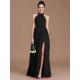 Charming Halter Sleeveless Ruched Chiffon Bridesmaid Dresses