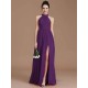 Charming Halter Sleeveless Ruched Chiffon Bridesmaid Dresses