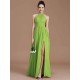 Charming Halter Sleeveless Ruched Chiffon Bridesmaid Dresses