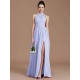 Charming Halter Sleeveless Ruched Chiffon Bridesmaid Dresses