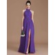 Charming Halter Sleeveless Ruched Chiffon Bridesmaid Dresses