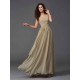 Charming Straps Sash/Ribbon/Belt Sleeveless Long Chiffon Bridesmaid Dresses
