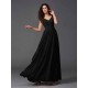 Charming Straps Sash/Ribbon/Belt Sleeveless Long Chiffon Bridesmaid Dresses