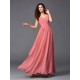 Charming Straps Sash/Ribbon/Belt Sleeveless Long Chiffon Bridesmaid Dresses