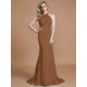 Mermaid Gorgeous Sleeveless Scoop Chiffon Bridesmaid Dresses