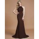 Mermaid Gorgeous Sleeveless Scoop Chiffon Bridesmaid Dresses