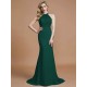 Mermaid Gorgeous Sleeveless Scoop Chiffon Bridesmaid Dresses