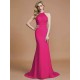 Mermaid Gorgeous Sleeveless Scoop Chiffon Bridesmaid Dresses