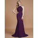 Mermaid Gorgeous Sleeveless Scoop Chiffon Bridesmaid Dresses