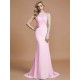 Mermaid Gorgeous Sleeveless Scoop Chiffon Bridesmaid Dresses
