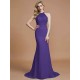 Mermaid Gorgeous Sleeveless Scoop Chiffon Bridesmaid Dresses