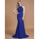 Mermaid Gorgeous Sleeveless Scoop Chiffon Bridesmaid Dresses