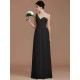 Classy Sleeveless One Shoulders Ruched Chiffon Bridesmaid Dresses