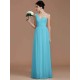 Classy Sleeveless One Shoulders Ruched Chiffon Bridesmaid Dresses