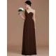 Classy Sleeveless One Shoulders Ruched Chiffon Bridesmaid Dresses