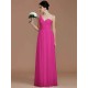 Classy Sleeveless One Shoulders Ruched Chiffon Bridesmaid Dresses