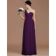 Classy Sleeveless One Shoulders Ruched Chiffon Bridesmaid Dresses