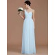 Classy Sleeveless One Shoulders Ruched Chiffon Bridesmaid Dresses
