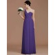 Classy Sleeveless One Shoulders Ruched Chiffon Bridesmaid Dresses