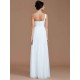Classy Sleeveless One Shoulders Ruched Chiffon Bridesmaid Dresses