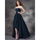 Gorgeous Sweetheart Ruffles Sleeveless High Low Chiffon Bridesmaid Dresses