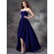 Gorgeous Sweetheart Ruffles Sleeveless High Low Chiffon Bridesmaid Dresses