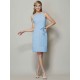 Chic Sleeveless Short Chiffon Bridesmaid Dresses