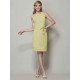 Chic Sleeveless Short Chiffon Bridesmaid Dresses