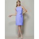 Chic Sleeveless Short Chiffon Bridesmaid Dresses