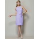Chic Sleeveless Short Chiffon Bridesmaid Dresses