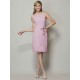 Chic Sleeveless Short Chiffon Bridesmaid Dresses