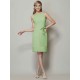 Chic Sleeveless Short Chiffon Bridesmaid Dresses