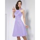 Chic Sleeveless Pleats Short Bridesmaid Dresses